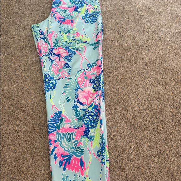 Lilly Pulitzer Colorful Floral Leggings - Picture 4 of 4